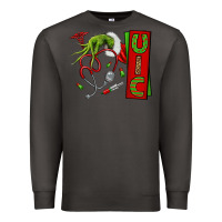 Smoke Christmas Character Premium Sweatshirt - NancyCooperArtShop
