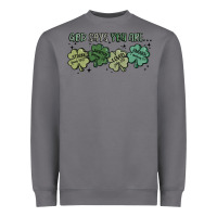 Storm god says i am patrick's day Heavyweight Sweatshirt - MaliasSmallBusiness