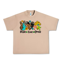 Burro peace love cross Urban Heavy Tee - AdoDesignShop