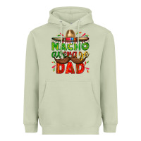 Matcha Nacho Average Dad with Mustache Heavyweight Hoodie - texasbilliewilder
