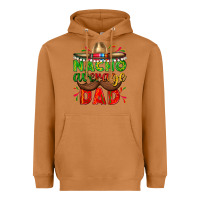 Meerkat Nacho Average Dad with Mustache Heavyweight Hoodie - texasbilliewilder