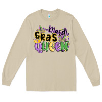 Mushroom mardi gras queen Long Sleeve Tee - MaliasSmallBusiness