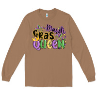 Toasted Coconut mardi gras queen Long Sleeve Tee - MaliasSmallBusiness