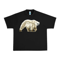 Black Polar Bear Urban Heavy Tee - LillyAllenDesigns