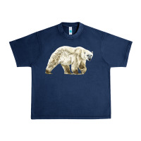Navy Polar Bear Urban Heavy Tee - LillyAllenDesigns