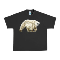 Pigment Black Polar Bear Urban Heavy Tee - LillyAllenDesigns