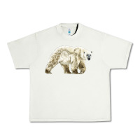 Pistachio Polar Bear Urban Heavy Tee - LillyAllenDesigns