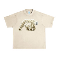 Sandshell Polar Bear Urban Heavy Tee - LillyAllenDesigns