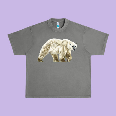 Polar Bear Urban Heavy Tee Designed By Lillyallendesigns