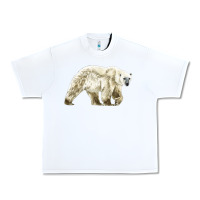 White Polar Bear Urban Heavy Tee - LillyAllenDesigns