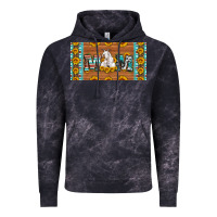 Cloud Black mom goat sunflowers license plate Vintage Hoodie - Artiststas