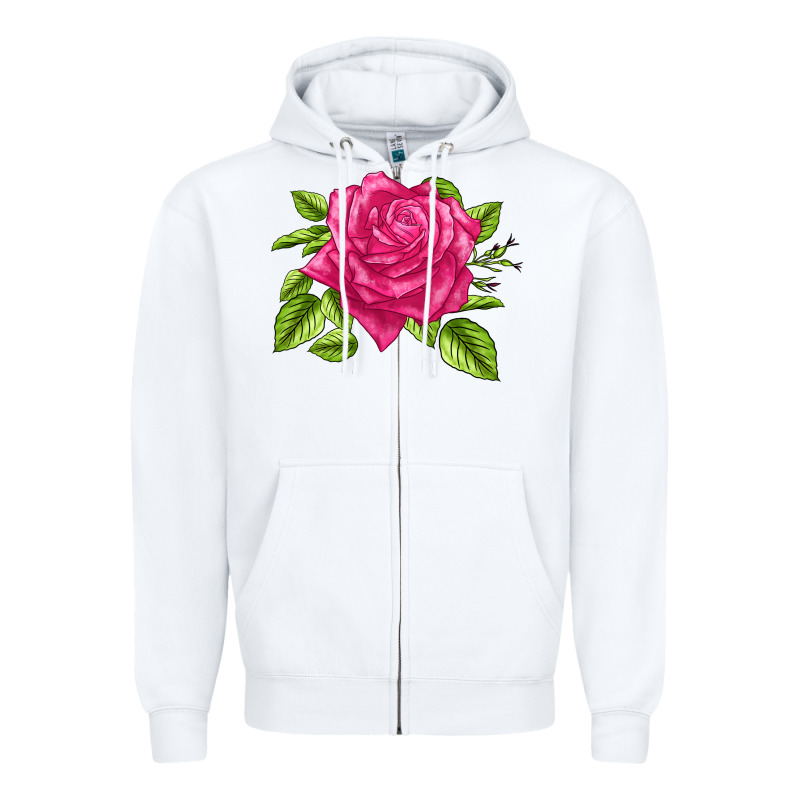 Perfume Delight Rose Zipper Hoodie by LillyAllenDesigns | Teevron