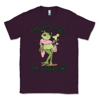 Plum i'm too much go find less boujee frog Classic Tee - MaliasSmallBusiness
