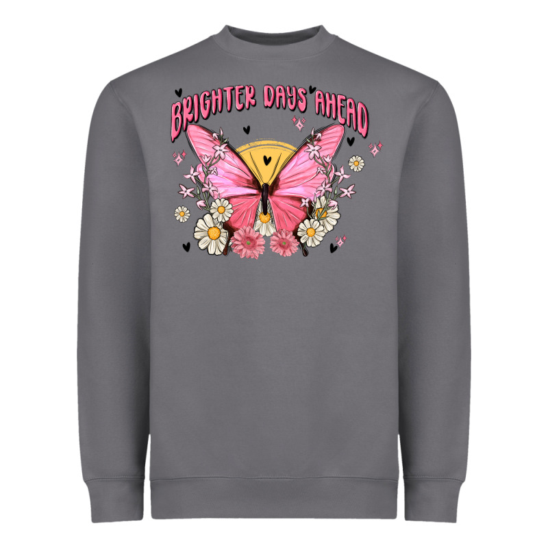 Brighter Days Ahead Heavyweight Sweatshirt by MaliasSmallBusiness | Teevron
