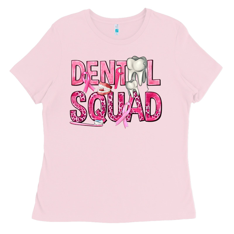 Dental Squad With Teeth Ladies Tee by texasbilliewilder | Teevron