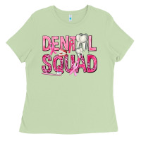 Matcha Dental Squad with Teeth Ladies Tee - texasbilliewilder