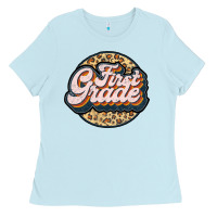 Baby Blue first grade Ladies Tee - JahusDesignShop