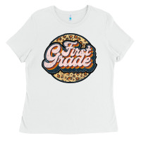 White first grade Ladies Tee - JahusDesignShop