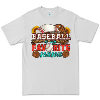 Dove Grey baseball is my favorite season Premium Tee - HRA Design Shop