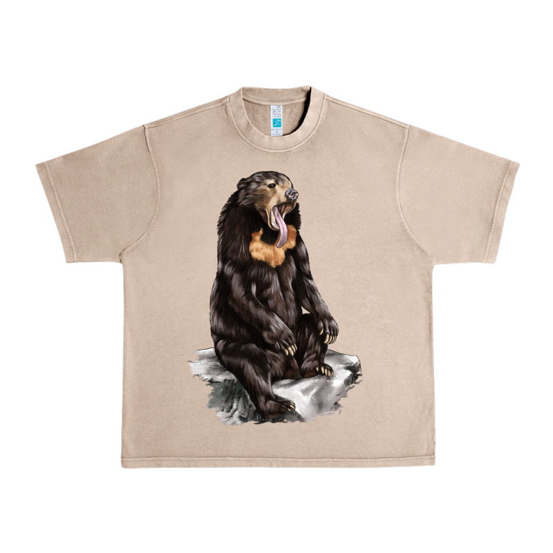 Malayan Sun Bear Urban Heavy Tee by LillyAllenDesigns | Teevron