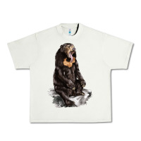 Pistachio Malayan Sun Bear Urban Heavy Tee - LillyAllenDesigns