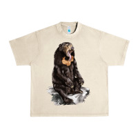 Sandshell Malayan Sun Bear Urban Heavy Tee - LillyAllenDesigns