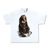 White Malayan Sun Bear Urban Heavy Tee - LillyAllenDesigns