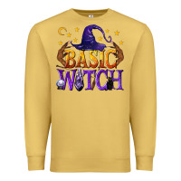 Antique Gold Basic Witch Premium Sweatshirt - texasbilliewilder