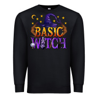 Black Basic Witch Premium Sweatshirt - texasbilliewilder