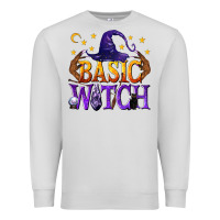 Dove Grey Basic Witch Premium Sweatshirt - texasbilliewilder
