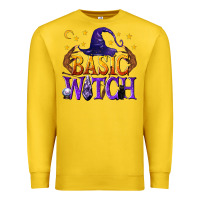 Lemon Basic Witch Premium Sweatshirt - texasbilliewilder