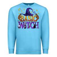 Ocean Blue Basic Witch Premium Sweatshirt - texasbilliewilder