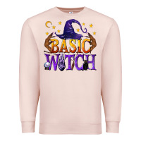 Pale Pink Basic Witch Premium Sweatshirt - texasbilliewilder