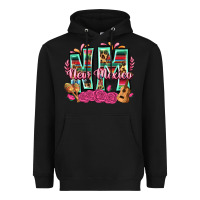 Black New Mexico Heavyweight Hoodie - texasbilliewilder