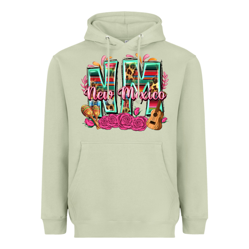 New Mexico Heavyweight Hoodie by texasbilliewilder | Teevron