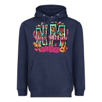 Navy New Mexico Heavyweight Hoodie - texasbilliewilder