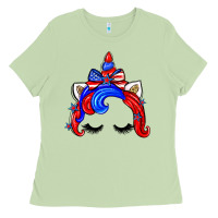 Matcha 4th of july unicorn Ladies Tee - Zillion Design Studio