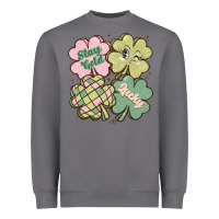 Storm st patricks day clover Heavyweight Sweatshirt - MaliasSmallBusiness