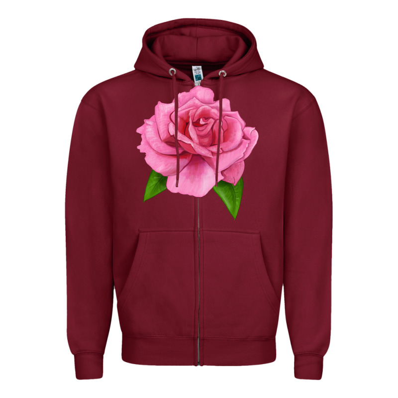 Perfume Delight Rose Zipper Hoodie by LillyAllenDesigns | Teevron