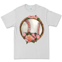 Dove Grey western baseball with roses Premium Tee - HRA Design Shop