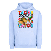 Pigment Grape Ice Tacos before Vatos Valentine's Day Urban Hoodie - FaDigitalArtStudio
