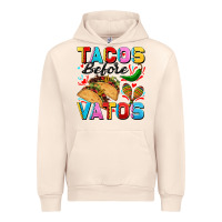 Sandshell Tacos before Vatos Valentine's Day Urban Hoodie - FaDigitalArtStudio