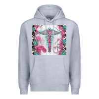 Heather Grey nurse Premium Hoodie - TumblerDesignByShophia