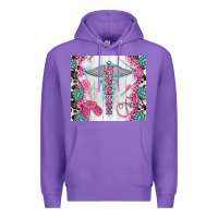 Purple nurse Premium Hoodie - TumblerDesignByShophia