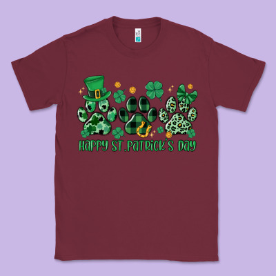 Happy St.patrick's Day Classic Tee Designed By Maliassmallbusiness
