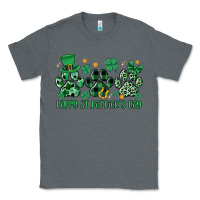 Charcoal Heather happy st.patrick's day Classic Tee - MaliasSmallBusiness