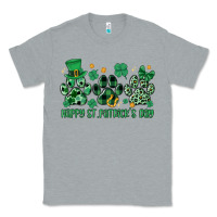 Heather Grey happy st.patrick's day Classic Tee - MaliasSmallBusiness