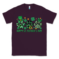 Plum happy st.patrick's day Classic Tee - MaliasSmallBusiness