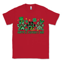 Red happy st.patrick's day Classic Tee - MaliasSmallBusiness