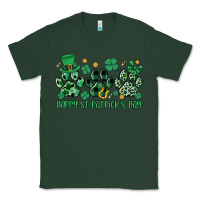 Sports Green happy st.patrick's day Classic Tee - MaliasSmallBusiness